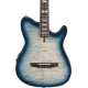 Ibanez FRH20QMN Cosmic Blue Starburst Low Gloss Nylon String Guitar