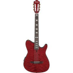 Ibanez FRH20QMN Wine Red Low Gloss Nylon String Guitar