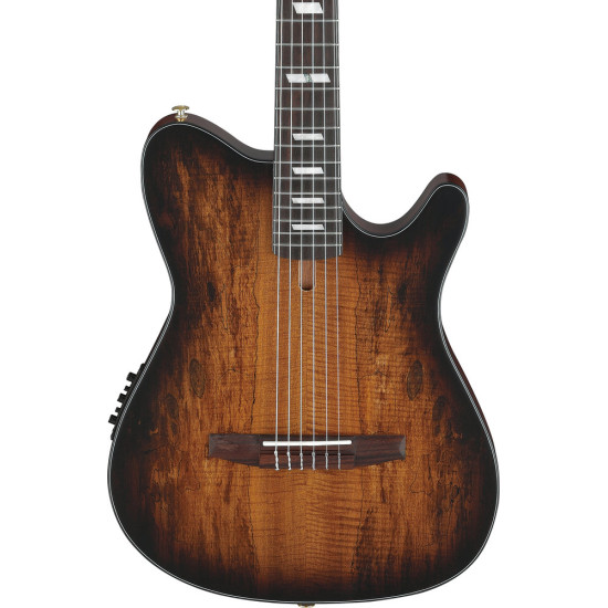 Ibanez FRH20QMN Tobacco Burst Low Gloss Nylon String Guitar