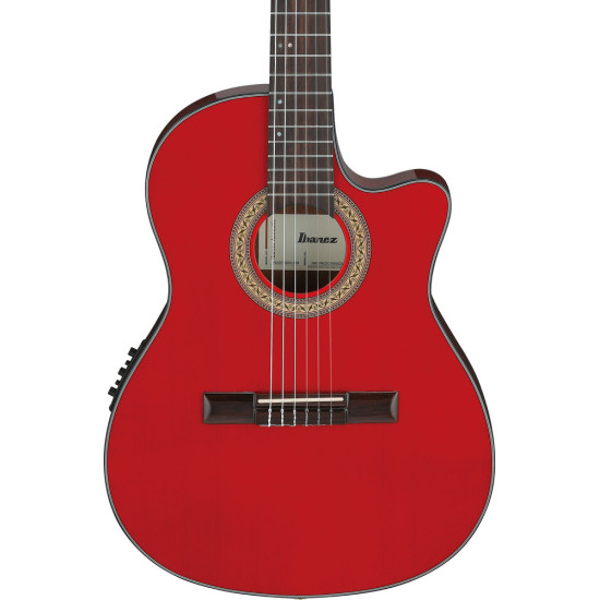 Ibanez GA35TCE Sapphire Red High Gloss Acoustic Guitar