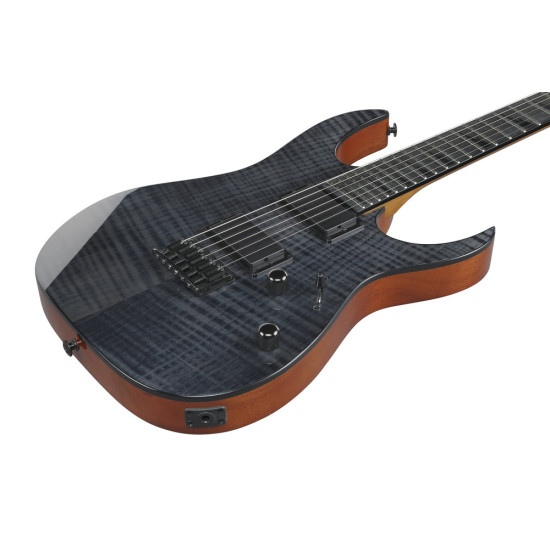 Ibanez GRGR221FA Transparent Indigo Black Electric Guitar