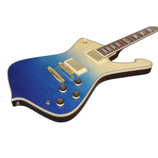 Ibanez IC420FM Transparent Blue Gradation Electric Guitar
