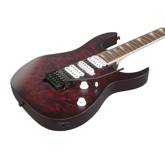 Ibanez RG470DXW Wine Red Frozen Matte Electric Guitar