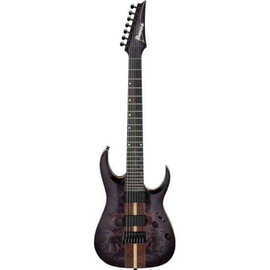 Ibanez RGA217P1PB Deep Twilight Burst Low Gloss 7 String Electric Guitar with Bag