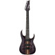 Ibanez RGA217P1PB Deep Twilight Burst Low Gloss 7 String Electric Guitar with Bag