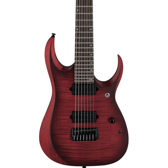 Ibanez RGD721FA Stained Wine Red Burst Flat Electric Guitar