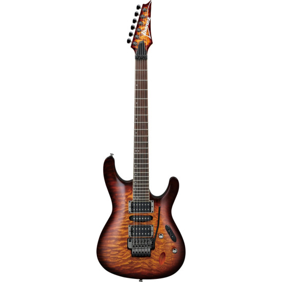 Ibanez S670QM Dragon Eye Burst Electric Guitar