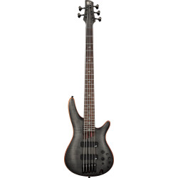 Ibanez SR1455DW Transparent Gray Flat 5 String Bass
