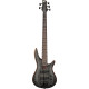 Ibanez SR1455DW Transparent Gray Flat 5 String Bass