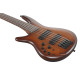 Ibanez SR505AL Mahogany Brown Burst Low Gloss Left Handed Electric Bass