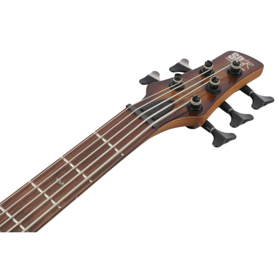 Ibanez SR505AL Mahogany Brown Burst Low Gloss Left Handed Electric Bass