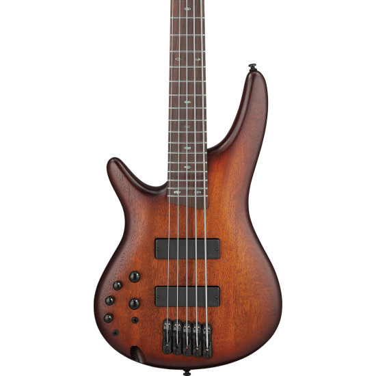 Ibanez SR505AL Mahogany Brown Burst Low Gloss Left Handed Electric Bass