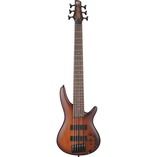 Ibanez SR506A Mahogany Brown Burst Low Gloss Electric Bass