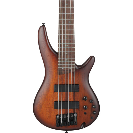 Ibanez SR506A Mahogany Brown Burst Low Gloss Electric Bass