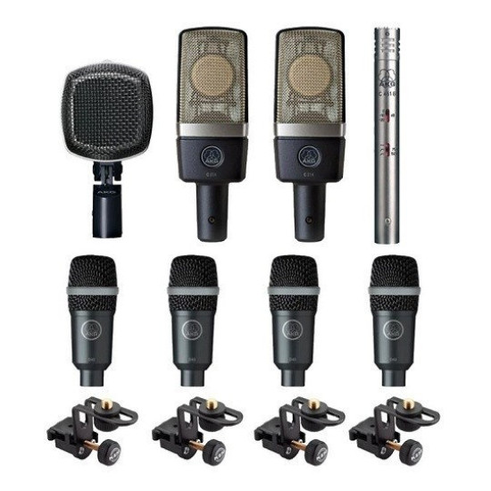 AKG DP-PREM Premium Drum Microphone Pack