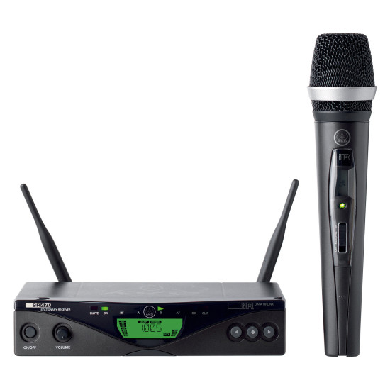 AKG WMS470VOCD5 with Less Vocal Set D5 Handheld Microphone