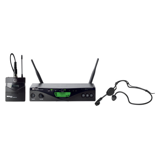 AKG WMS470SPORTS  with Less Sports Set Headworn Microphone