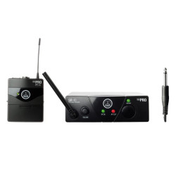 AKG WMS-S4025INSTA  WMS 40 Mini US25 Wireless Microphone System Single Instrument Body Pack A