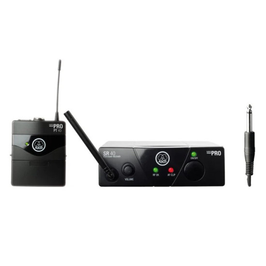 AKG WMS-S4025INSTB  WMS 40 Mini US25 Wireless Microphone System Single Instrument Body Pack B