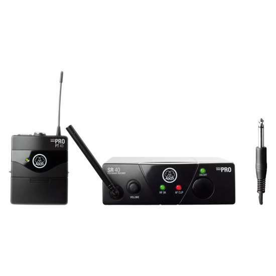 AKG WMS-S4025INSA-C  WMS 40 Mini US25 Dual Instrument A plus C Wireless Microphone System