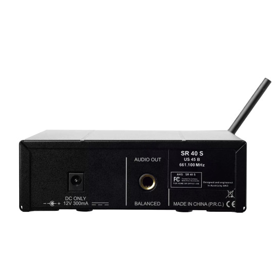 AKG WMS-S4025INSA-C  WMS 40 Mini US25 Dual Instrument A plus C Wireless Microphone System