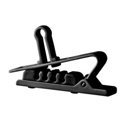 AKG H2  Croco clips for MicroLite microphones Black  5Pack