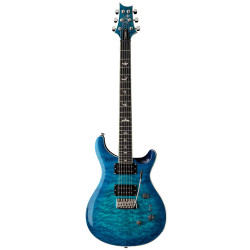 PRS SE CU2408 Quilt, Faded Blue Bst Mannys Excl