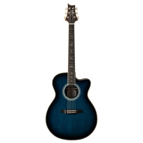 PRS SE A60E: Acoustic Electric W Case Cobalt Blue Burst
