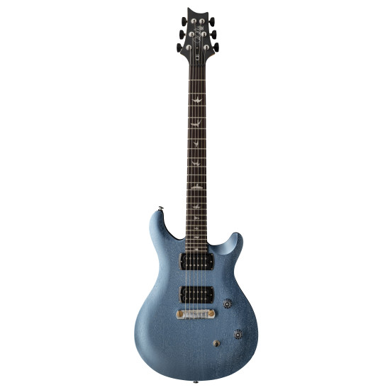 PRS SE CE24 Satin Stoptail: Ice Blue Metallic
