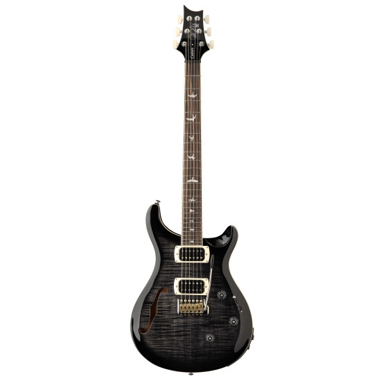 PRS SE Custom 24 Semi Hollow Piezo: Charcoal Burst
