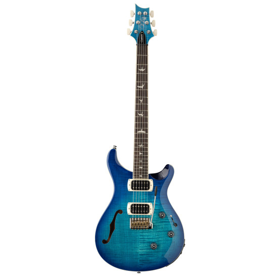 PRS SE Custom 24 Semi Hollow Piezo: Lake Blue