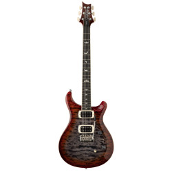 PRS SE Custom 24 08 Quilt: Charcoal Cherry Burst