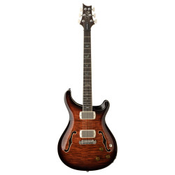 PRS SE Hollowbody II Piezo: Orange Tiger Smoke Burst