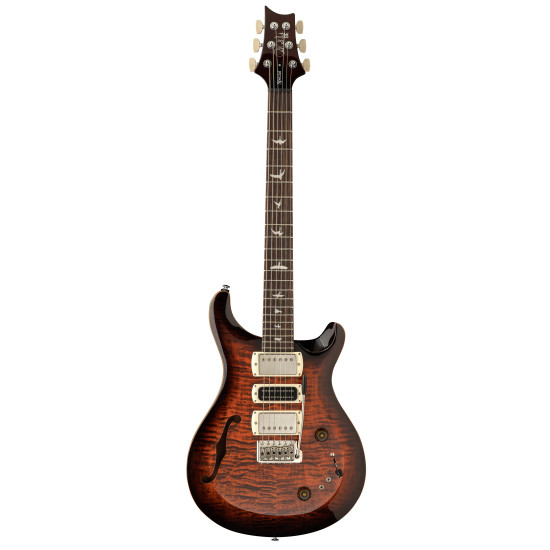 PRS 114385::OB: SE Special Semi Hollow: Orange Tiger Smokeburst
