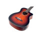 Valencia VA434CECSB Nylon Acoustic Guitar  - Cutaway, Electric Acoustic