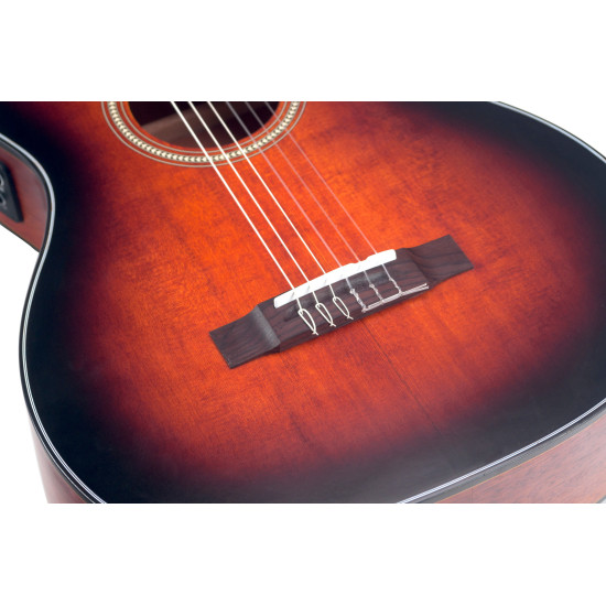 Valencia VA434CECSB Nylon Acoustic Guitar  - Cutaway, Electric Acoustic