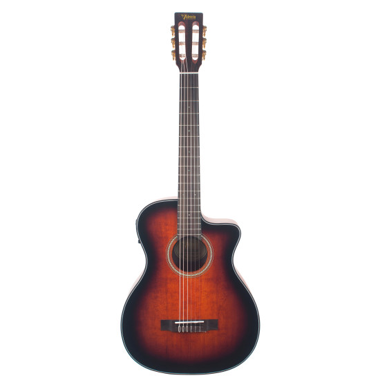 Valencia VA434CECSB Nylon Acoustic Guitar  - Cutaway, Electric Acoustic