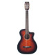 Valencia VA434CECSB Nylon Acoustic Guitar  - Cutaway, Electric Acoustic