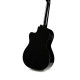Valencia VC104CEBK Classical Guitar - Cutaway, Electric Acoustic