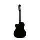Valencia VC104CEBK Classical Guitar - Cutaway, Electric Acoustic