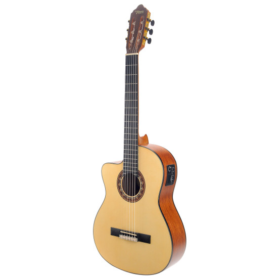 Valencia VC304CEL Classical Guitar - Cutaway, Electric Acoustic - Left Hand