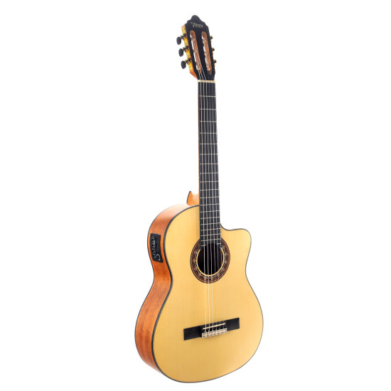 Valencia VC304CE Classical Guitar - Cutaway, Electric Acoustic