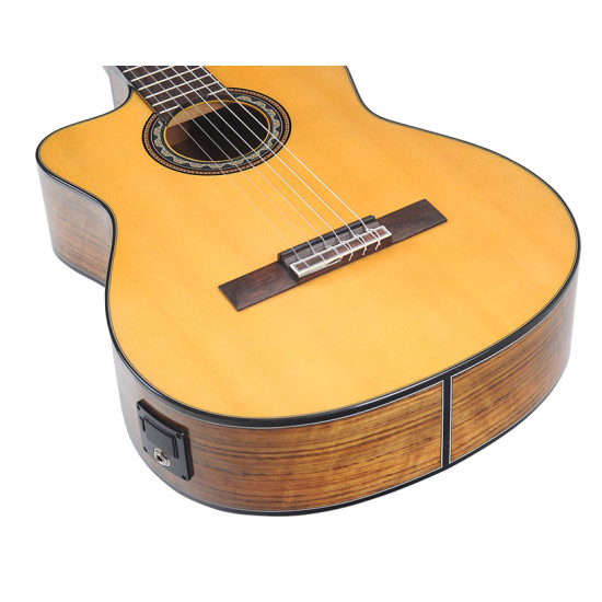 Valencia VC564CEL Classical Guitar - Cutaway, Electric Acoustic - Left Hand