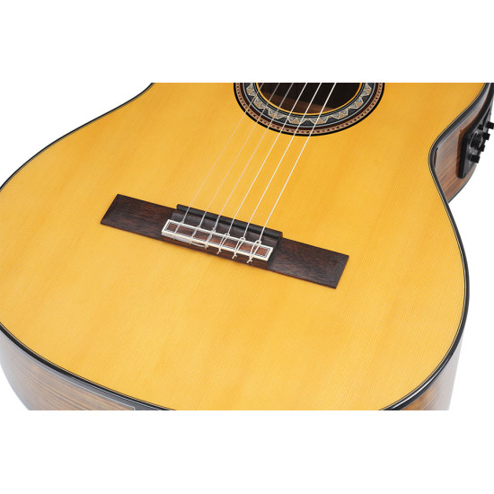 Valencia VC564CEL Classical Guitar - Cutaway, Electric Acoustic - Left Hand