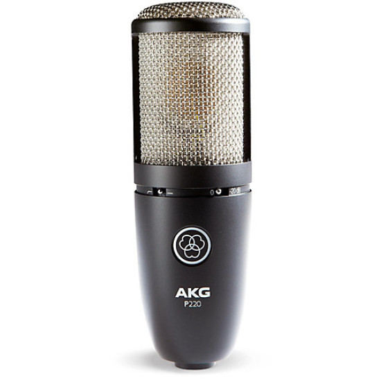 AKG P220 High-Performance Studio Condenser Vocal Microphone AKG P220 High-Performance Studio Condenser Vocal Microphone