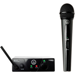AKG WMS40 Mini Vocal Wireless Microphone System 