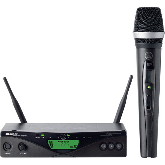 AKG WMS470 D5 Vocal Wireless Microphone System AKG WMS470 D5 Vocal Wireless Microphone System