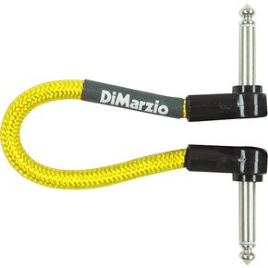 DIMARZIO USA 6" Pedal Patch Cable/Lead (Neon Yellow) EP706NY DIMARZIO USA 6" Pedal Patch Cable/Lead (Neon Yellow) EP706NY