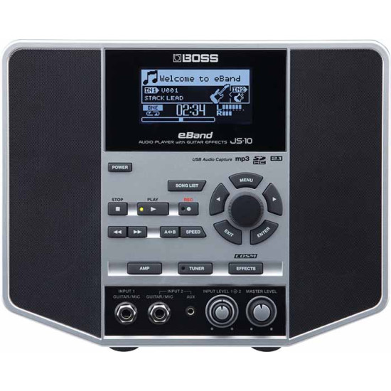 BOSS eBAND JS-10 Audio Player + Guitar Effects BOSS eBAND JS-10 Audio Player + Guitar Effects