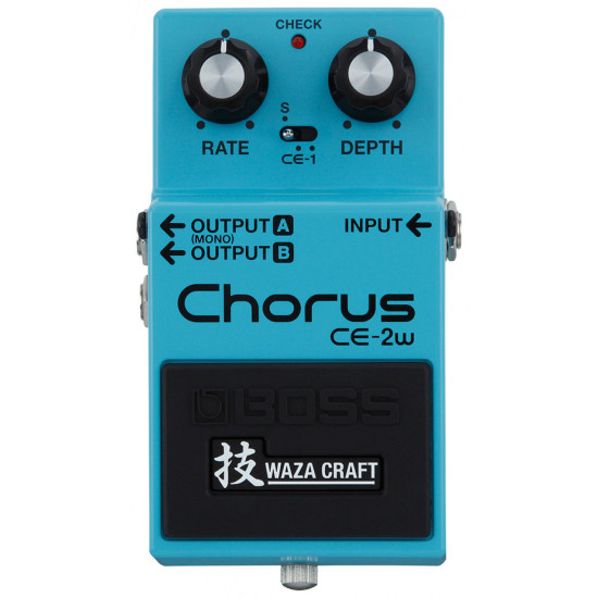 BOSS CE-2W Waza Craft Chorus Pedal BOSS CE-2W Waza Craft Chorus Pedal